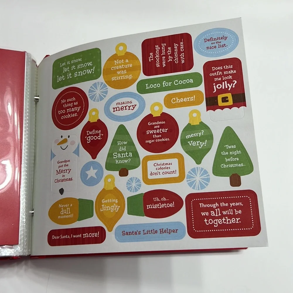 New Christmas Instant Scrapbook